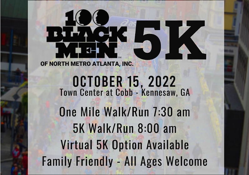 Click me!
100 Black Men of North Metro Atlanta 5K 2022
